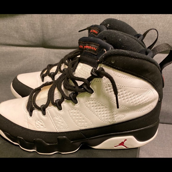 Air Jordan 9 play off white red black - Picture 4 of 6